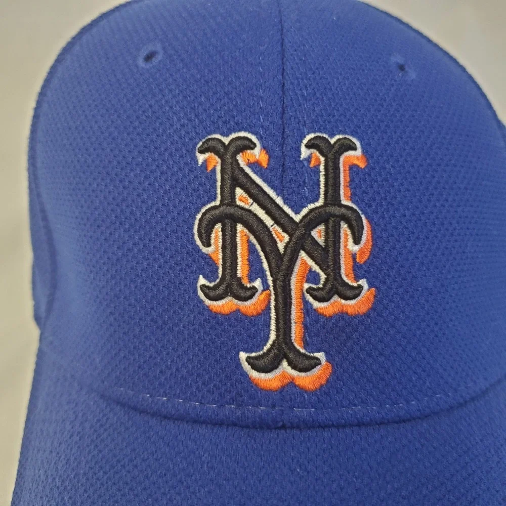 Vintage Era NY New York Mets Hat Stretch Fit 3930 M/L Cap Blue Baseball